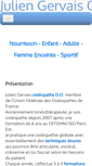 Mobile Screenshot of osteopathe-paris12.com